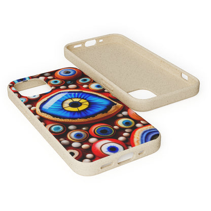 Biodegradable Phone Cases - Eye beads
