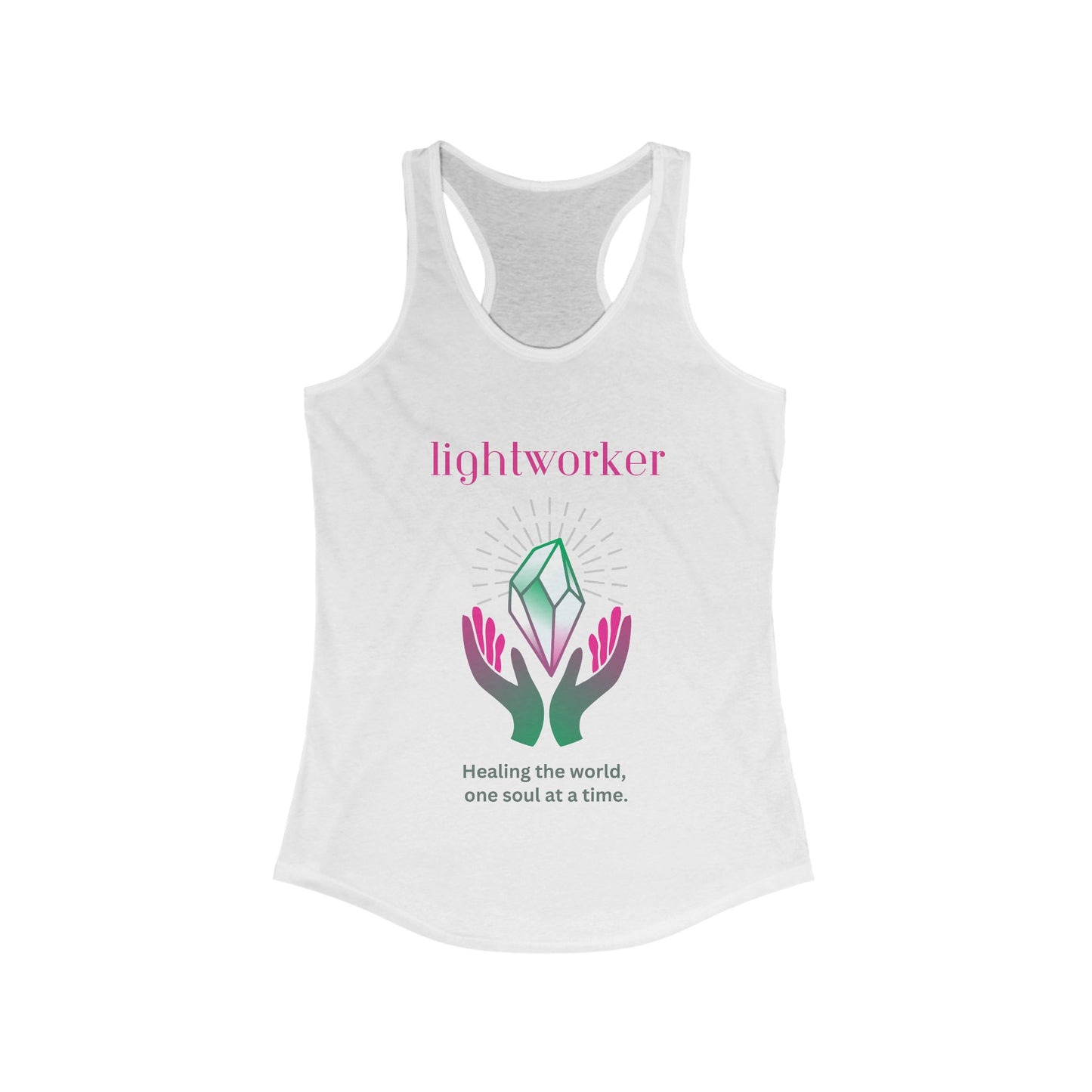 Women's Racerback Tank - Lightworker