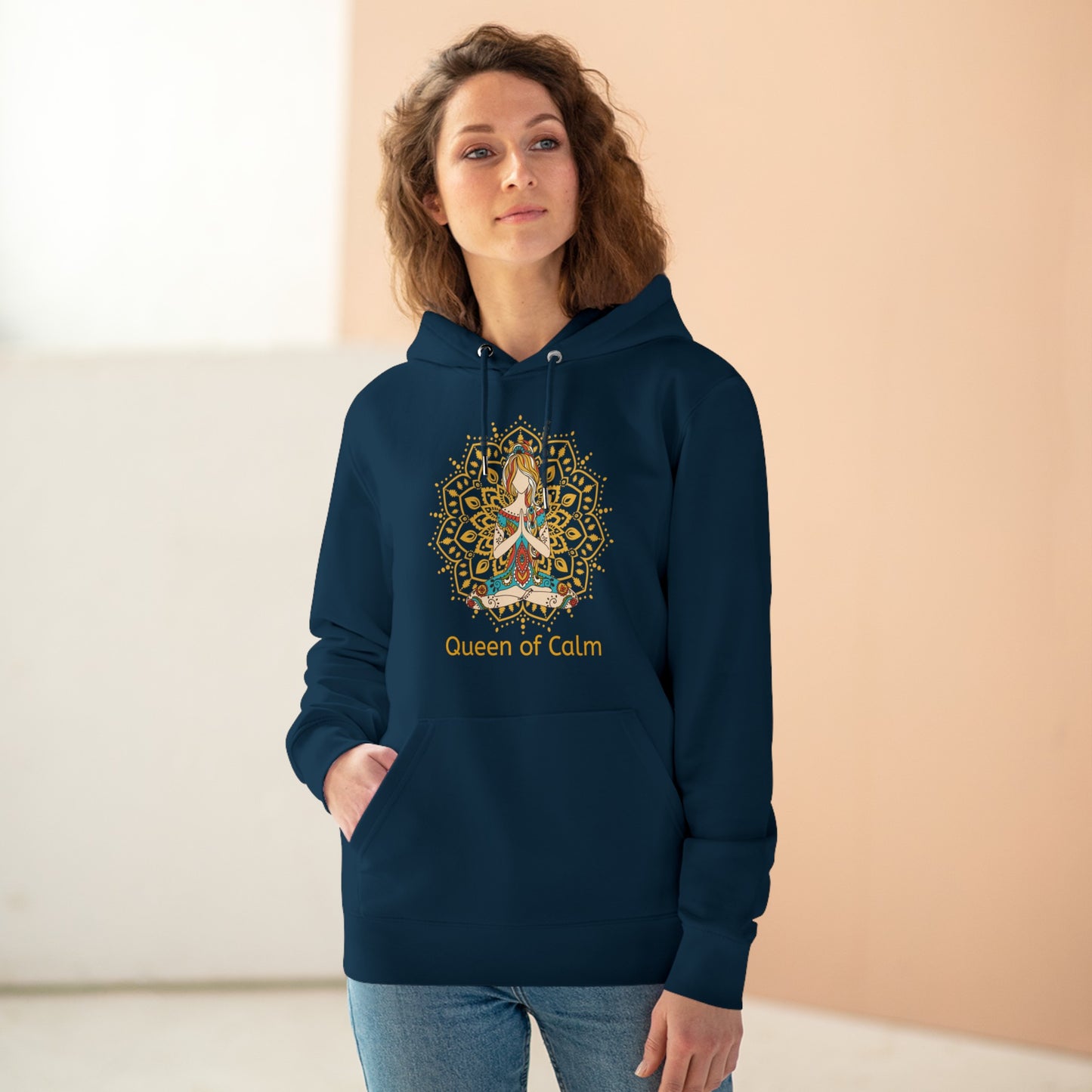 Eco-friendly Unisex Cruiser Hoodie - Queen of Calm