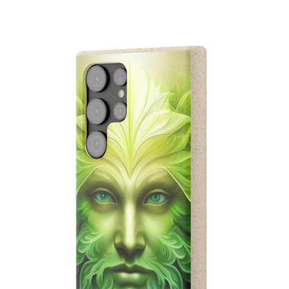 Biodegradable Phone Cases - Green Man - Spring - Rebirth