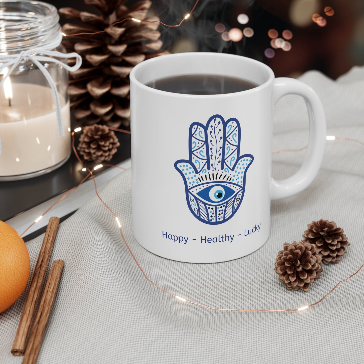 Hand of Fatima (Hamsa) Mug