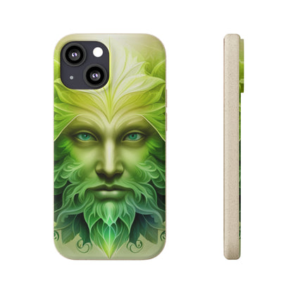 Biodegradable Phone Cases - Green Man - Spring - Rebirth