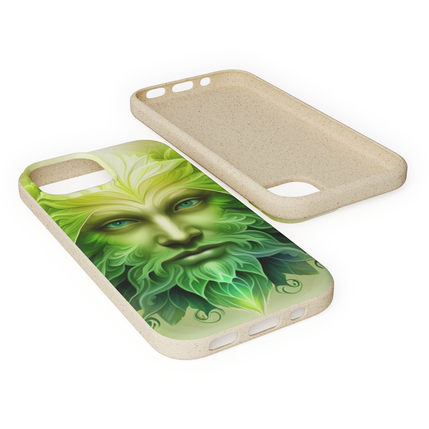 Biodegradable Phone Cases - Green Man - Spring - Rebirth