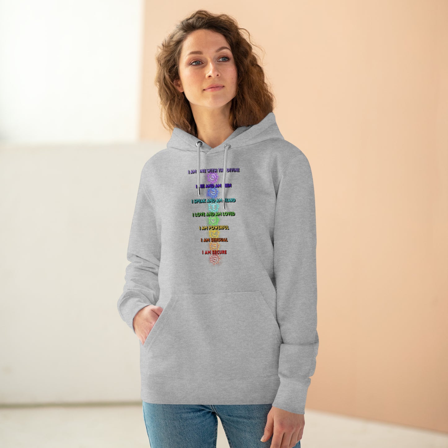 Eco-friendly Unisex Cruiser Hoodie - I am chakra