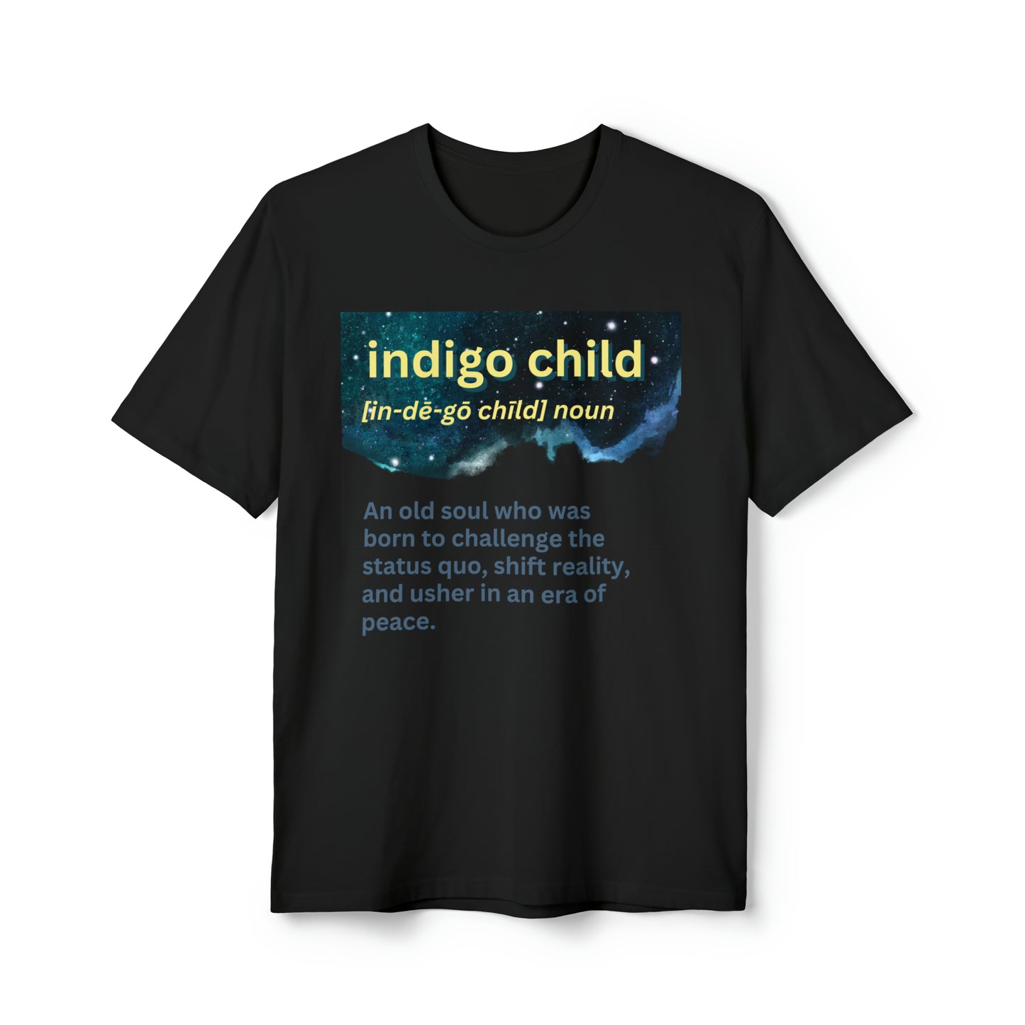 Unisex District® Re-Tee® - Indigo child definition