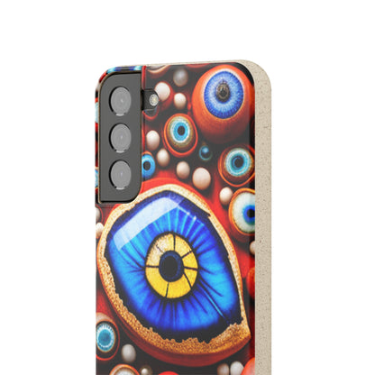 Biodegradable Phone Cases - Eye beads