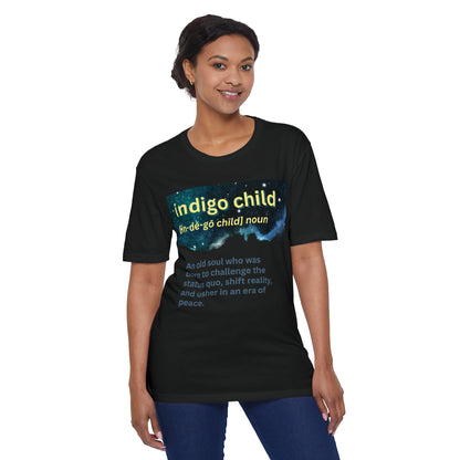 Unisex District® Re-Tee® - Indigo child definition