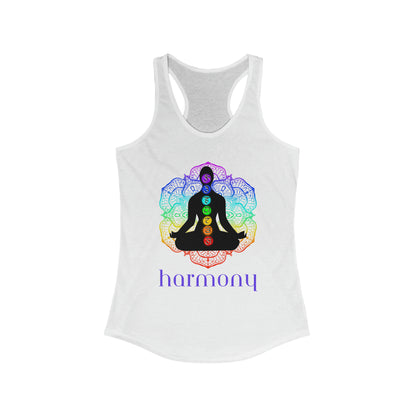 Women's Ideal Racerback Tank - Lotus Flower - Harmony