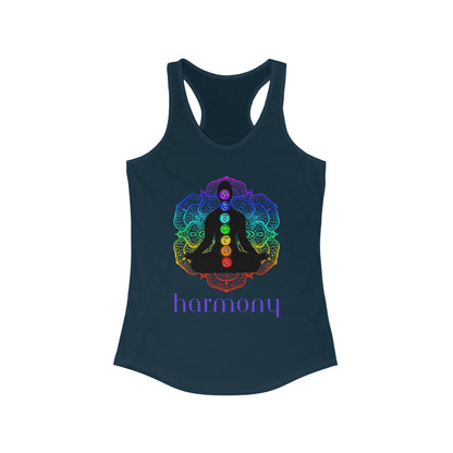 Women's Ideal Racerback Tank - Lotus Flower - Harmony