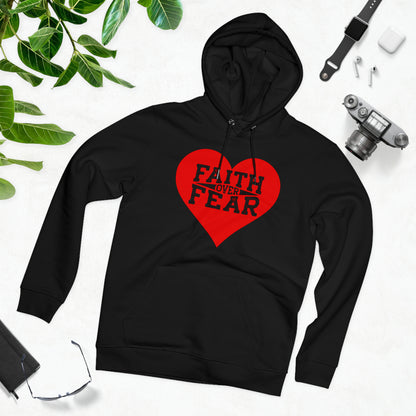 Eco-friendly Unisex Cruiser Hoodie - faith over fear