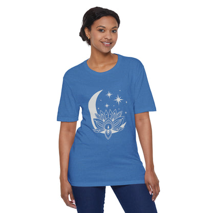 Unisex District® Re-Tee® - Lotus moon