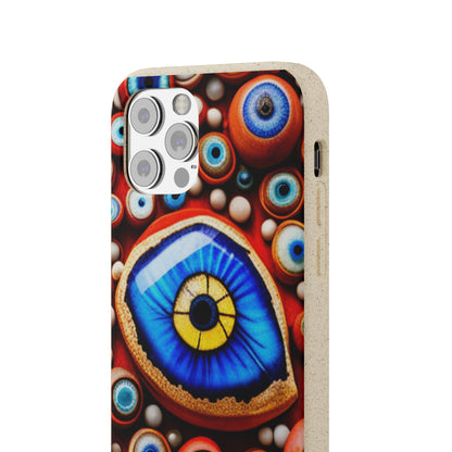 Biodegradable Phone Cases - Eye beads