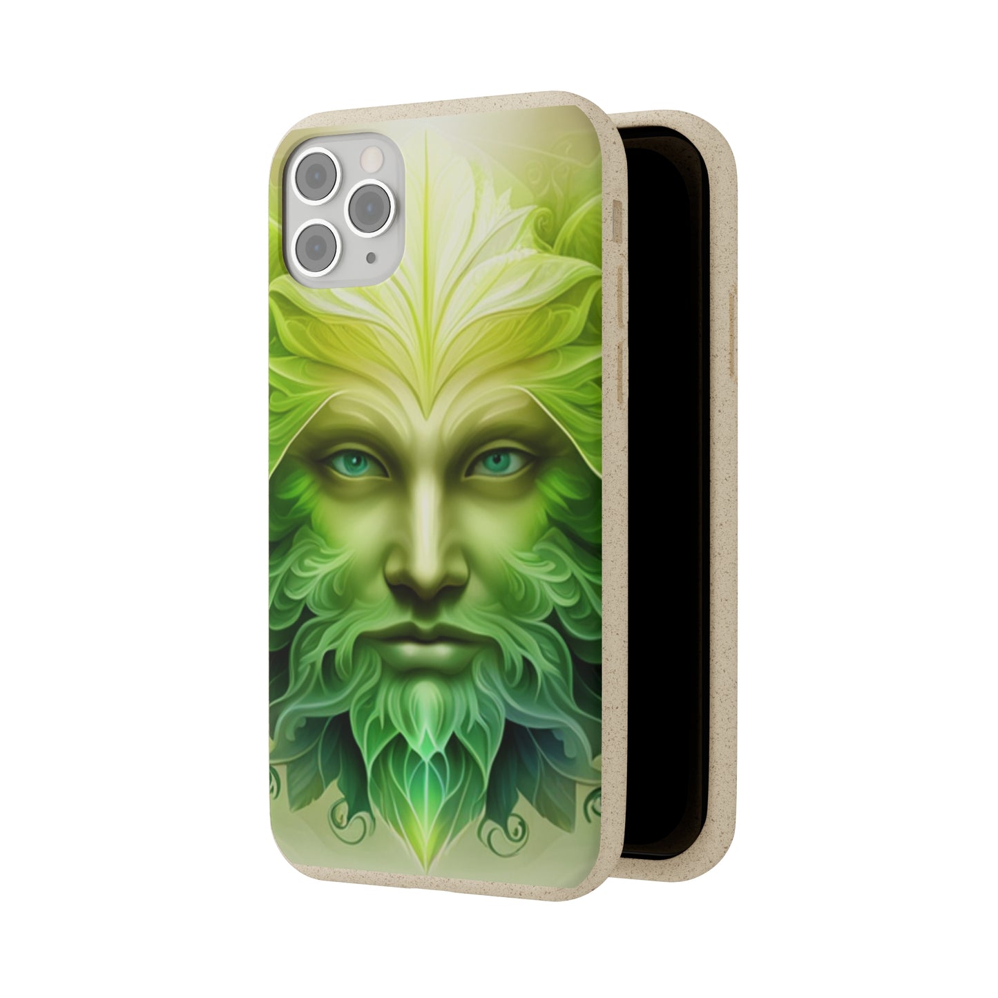 Biodegradable Phone Cases - Green Man - Spring - Rebirth