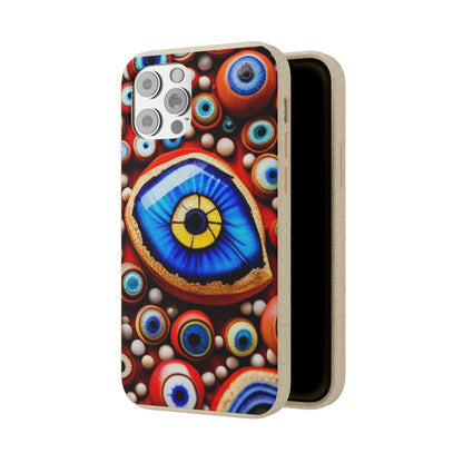 Biodegradable Phone Cases - Eye beads