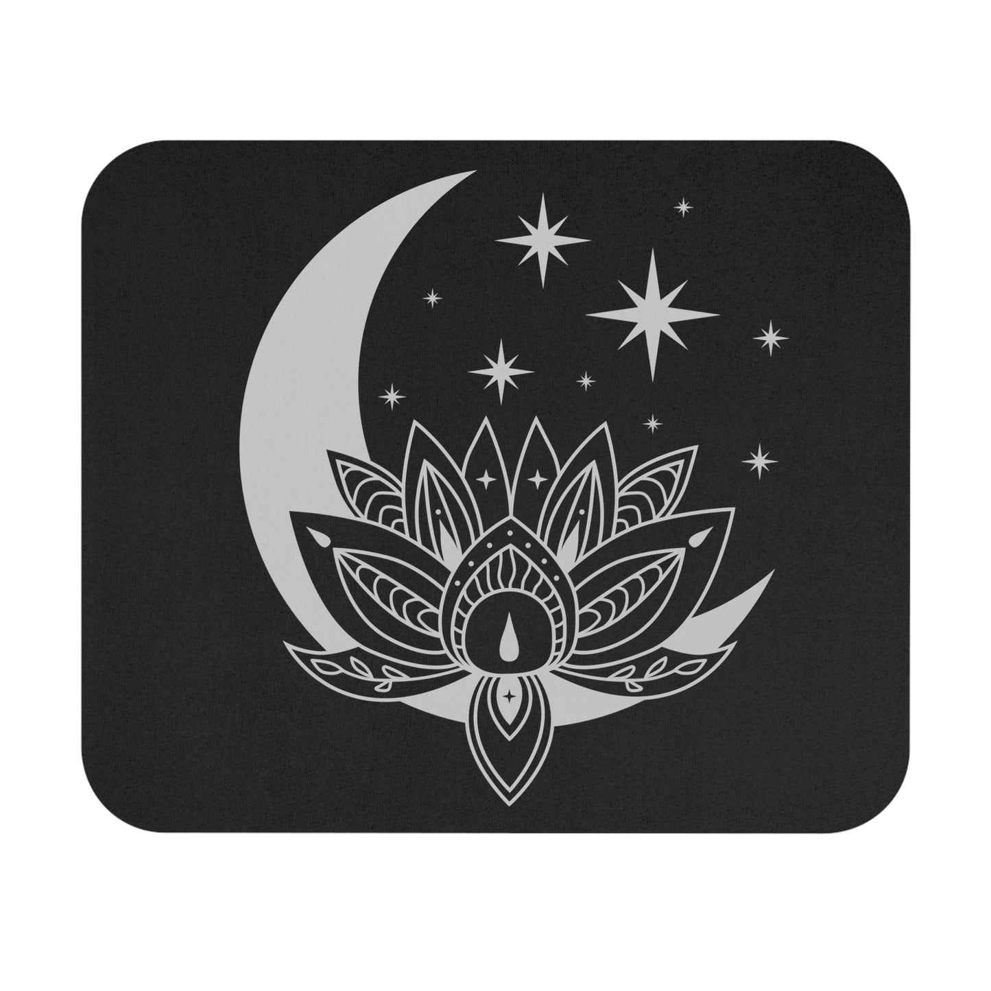 Mouse Pad (Rectangle) - Lotus Moon