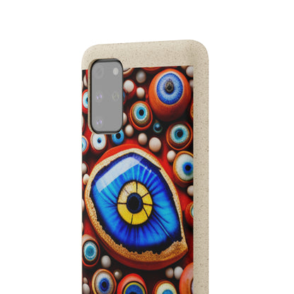 Biodegradable Phone Cases - Eye beads