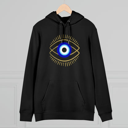 Eco-friendly Unisex Cruiser Hoodie - protective evil eye