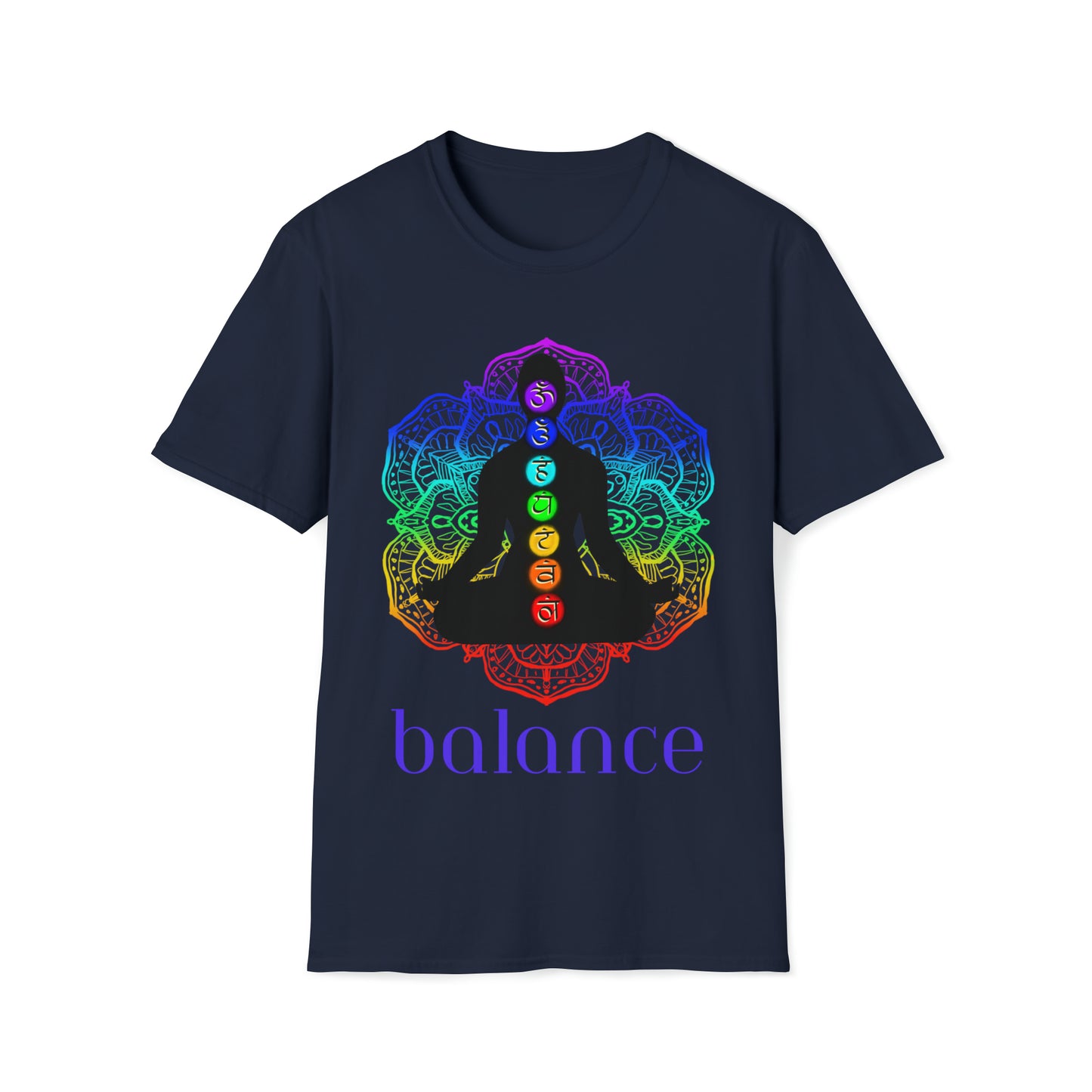 T-Shirt - Chakra Lotus - Balance