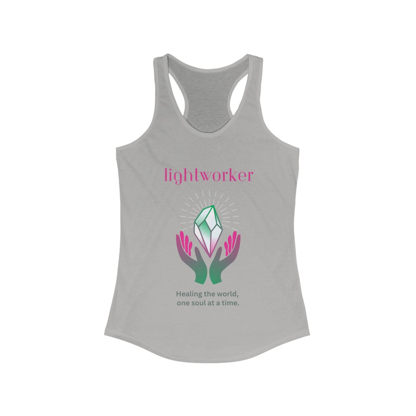Women's Racerback Tank - Lightworker