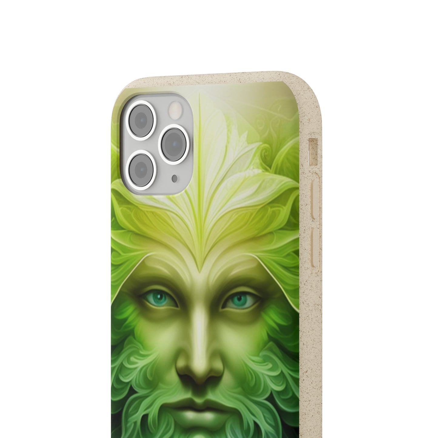 Biodegradable Phone Cases - Green Man - Spring - Rebirth