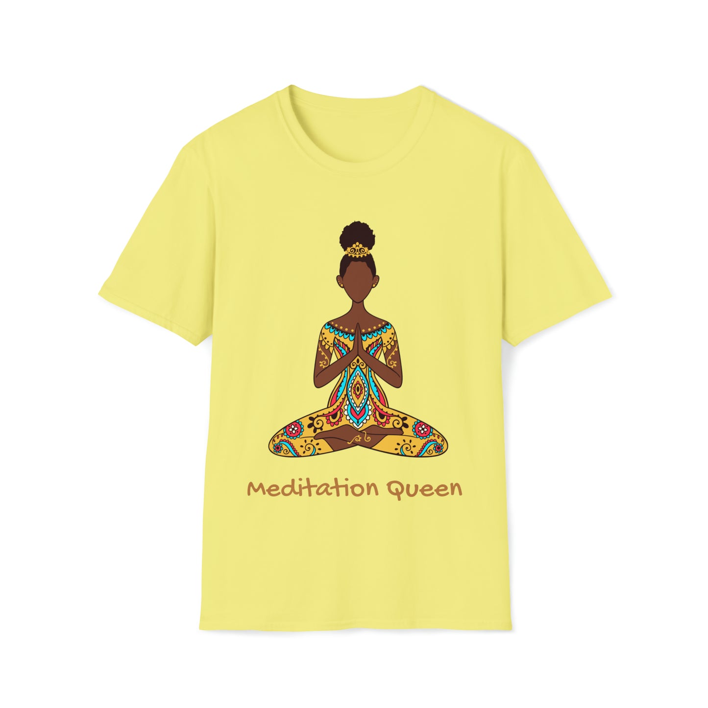T-Shirt - African American Meditation Queen