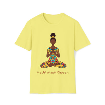 T-Shirt - African American Meditation Queen
