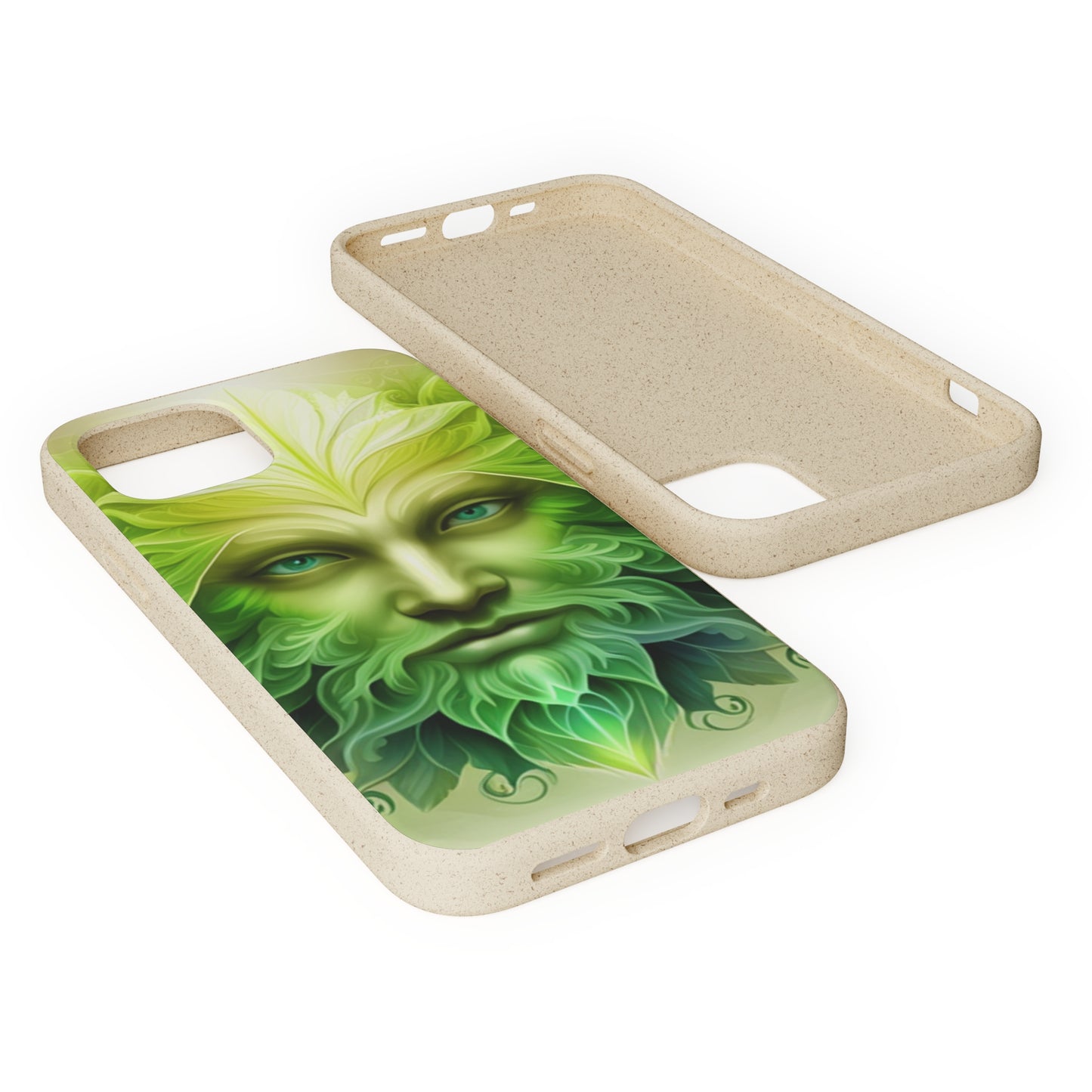 Biodegradable Phone Cases - Green Man - Spring - Rebirth
