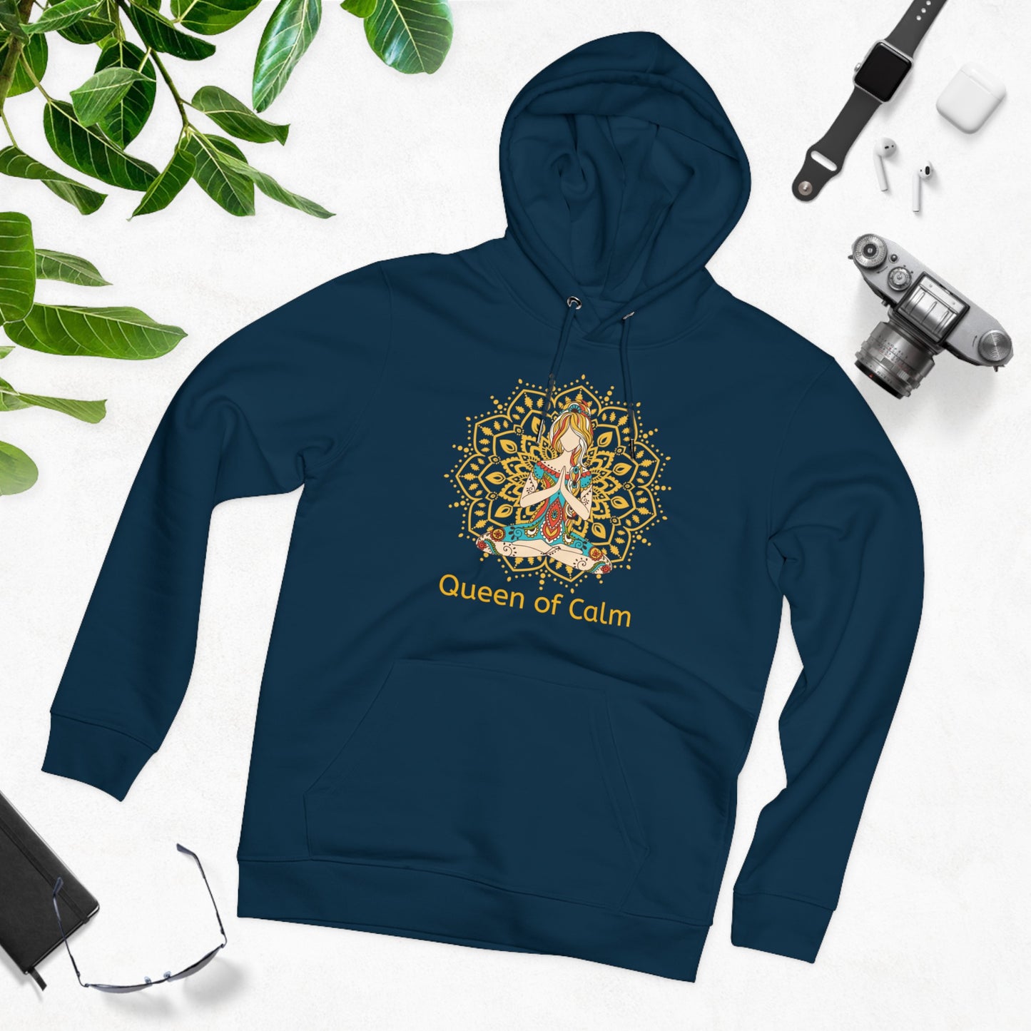 Eco-friendly Unisex Cruiser Hoodie - Queen of Calm