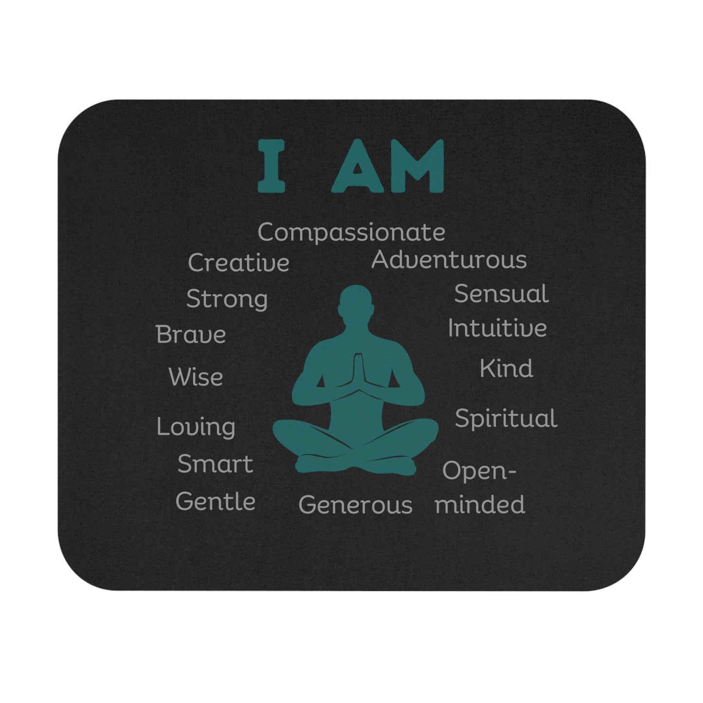 Mouse Pad (Rectangle) - I am - man