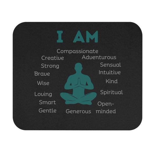 Mouse Pad (Rectangle) - I am - man