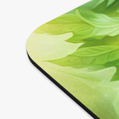 Mouse Pad (Rectangle) - Green woman