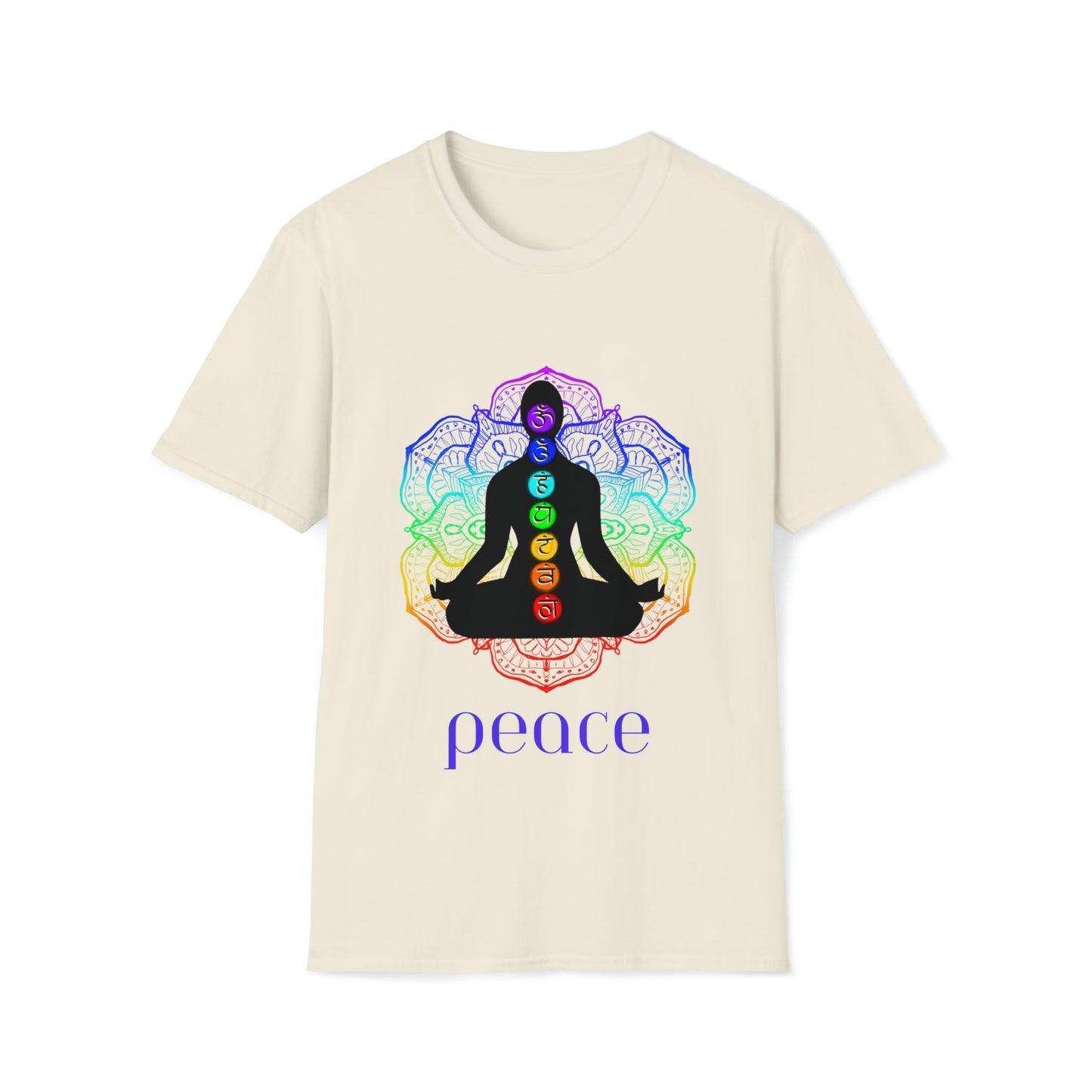 T-Shirt - Chakra Lotus - Peace