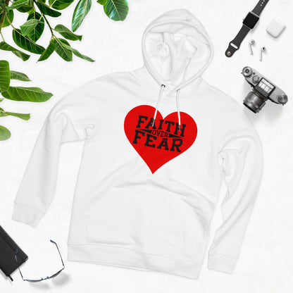 Eco-friendly Unisex Cruiser Hoodie - faith over fear