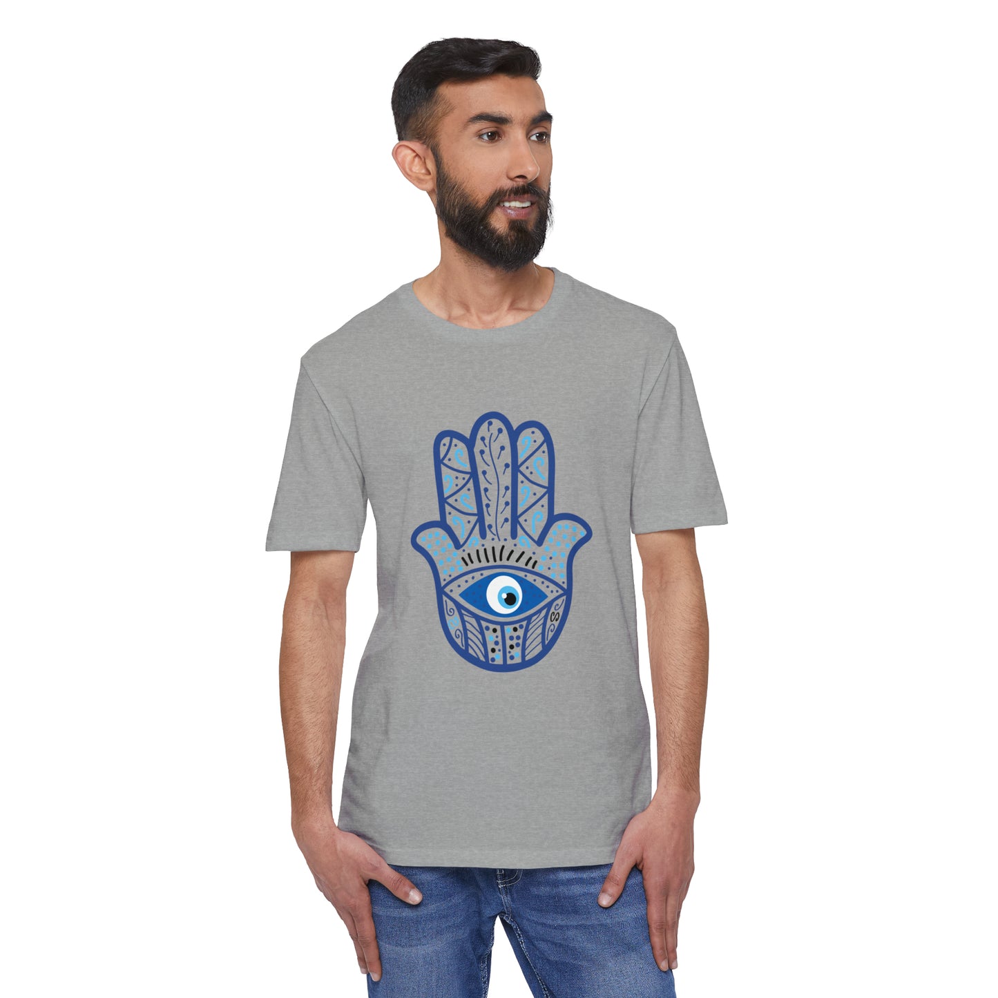 Unisex District® Re-Tee® - Hamsa - ancient symbol of health