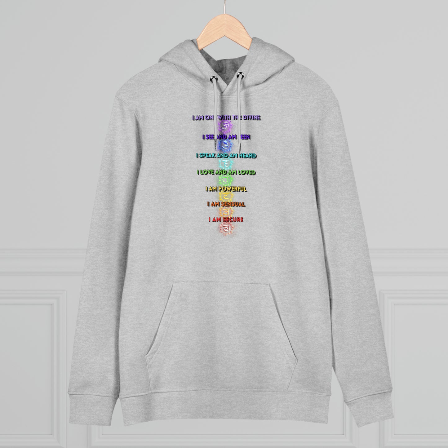 Eco-friendly Unisex Cruiser Hoodie - I am chakra