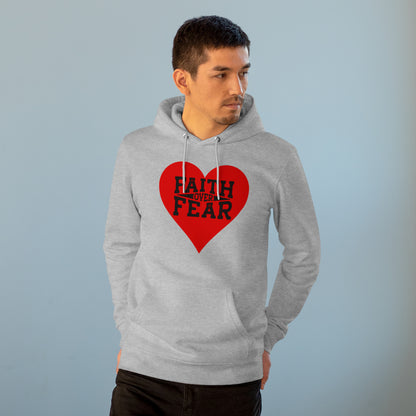 Eco-friendly Unisex Cruiser Hoodie - faith over fear