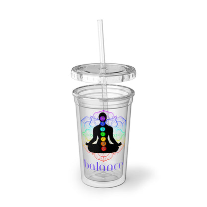 Acrylic Cup - Chakra Lotus - Balance