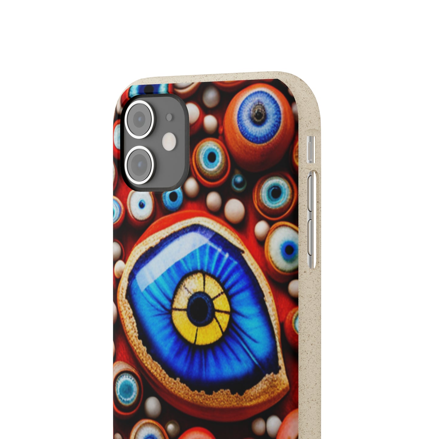 Biodegradable Phone Cases - Eye beads