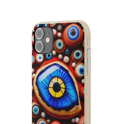 Biodegradable Phone Cases - Eye beads