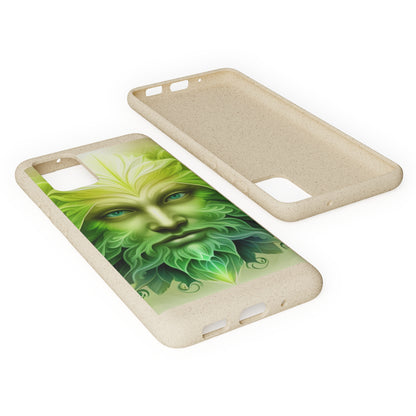 Biodegradable Phone Cases - Green Man - Spring - Rebirth