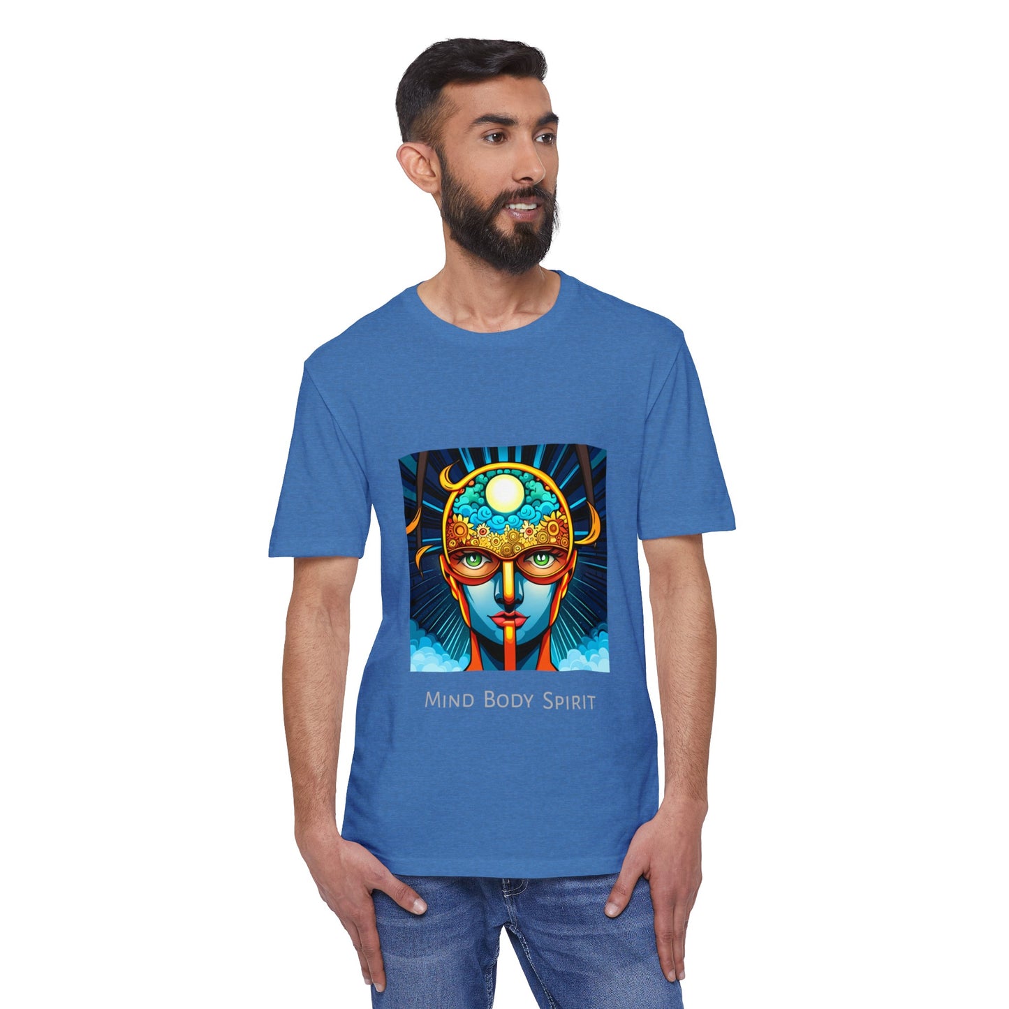 Mind - Body - Spirit Unisex District® Re-Tee®