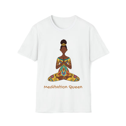 T-Shirt - African American Meditation Queen