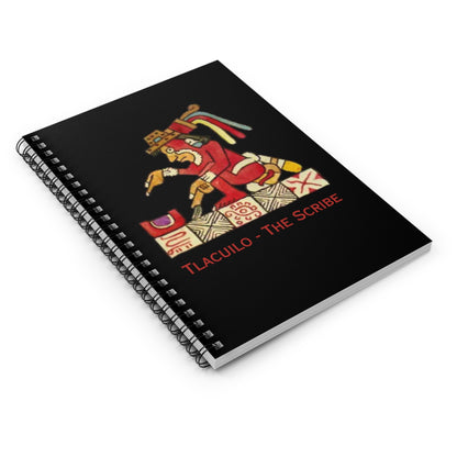 Spiral Notebook - Ruled Line - Tlacuilo - The Scribe