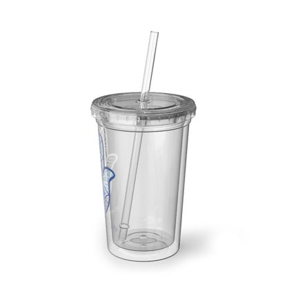Acrylic Cup - Hand of Fatima - Hamsa - Happy - Healthy - Lucky