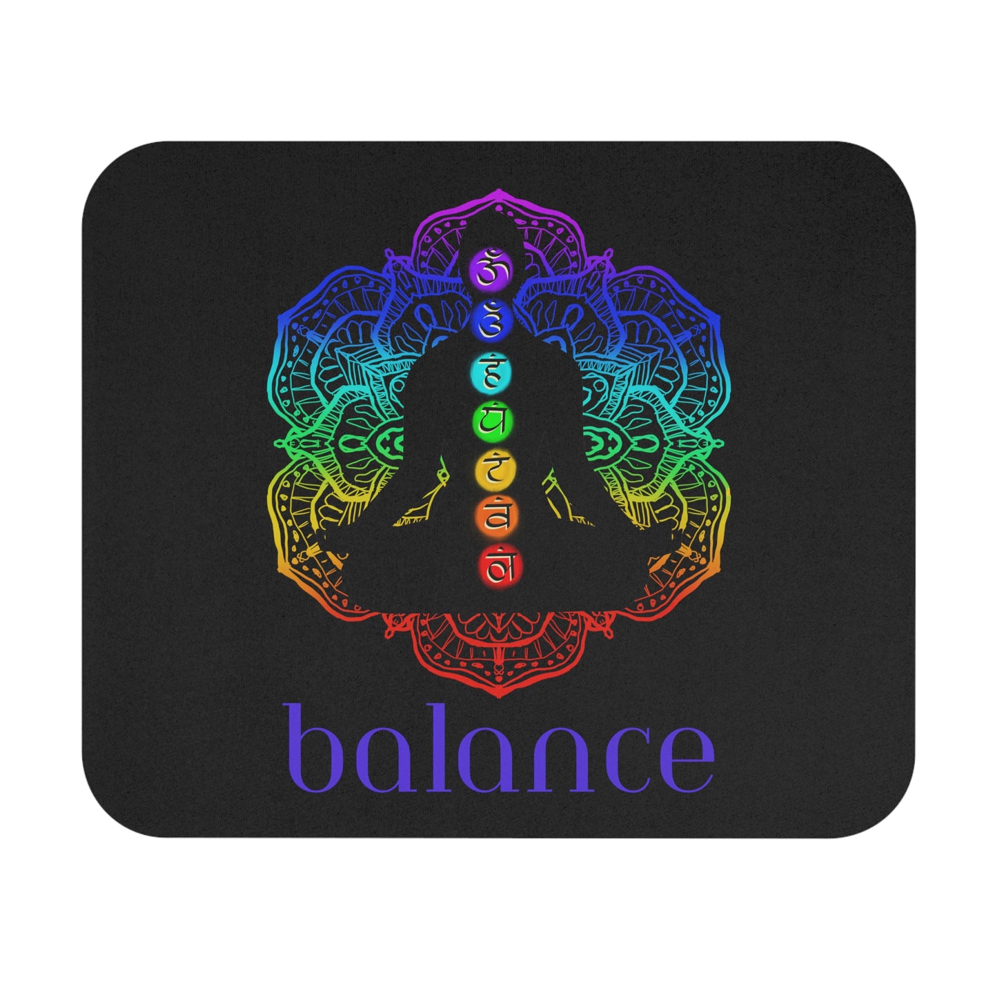 Mouse Pad (Rectangle) - Chakra - Balance