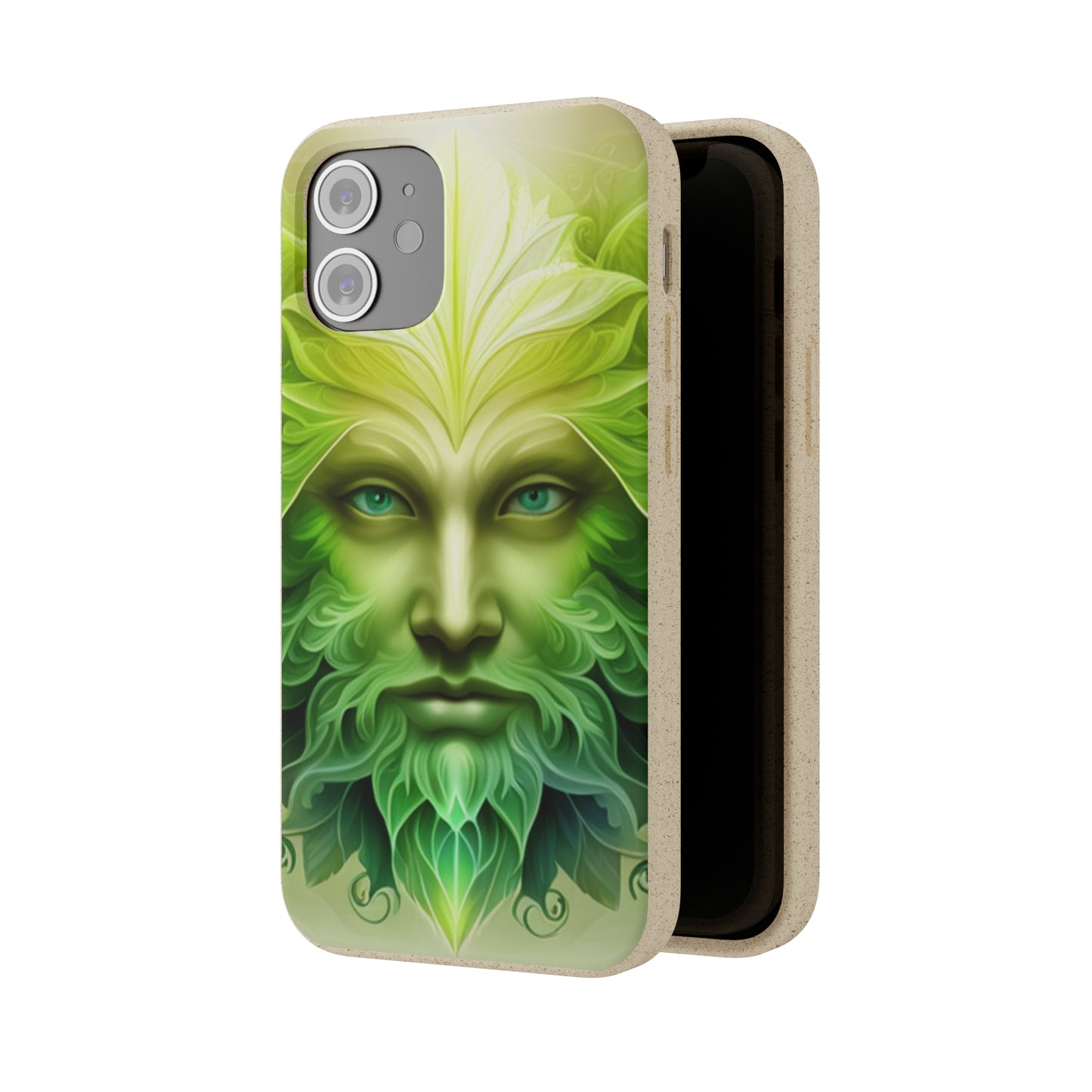 Biodegradable Phone Cases - Green Man - Spring - Rebirth