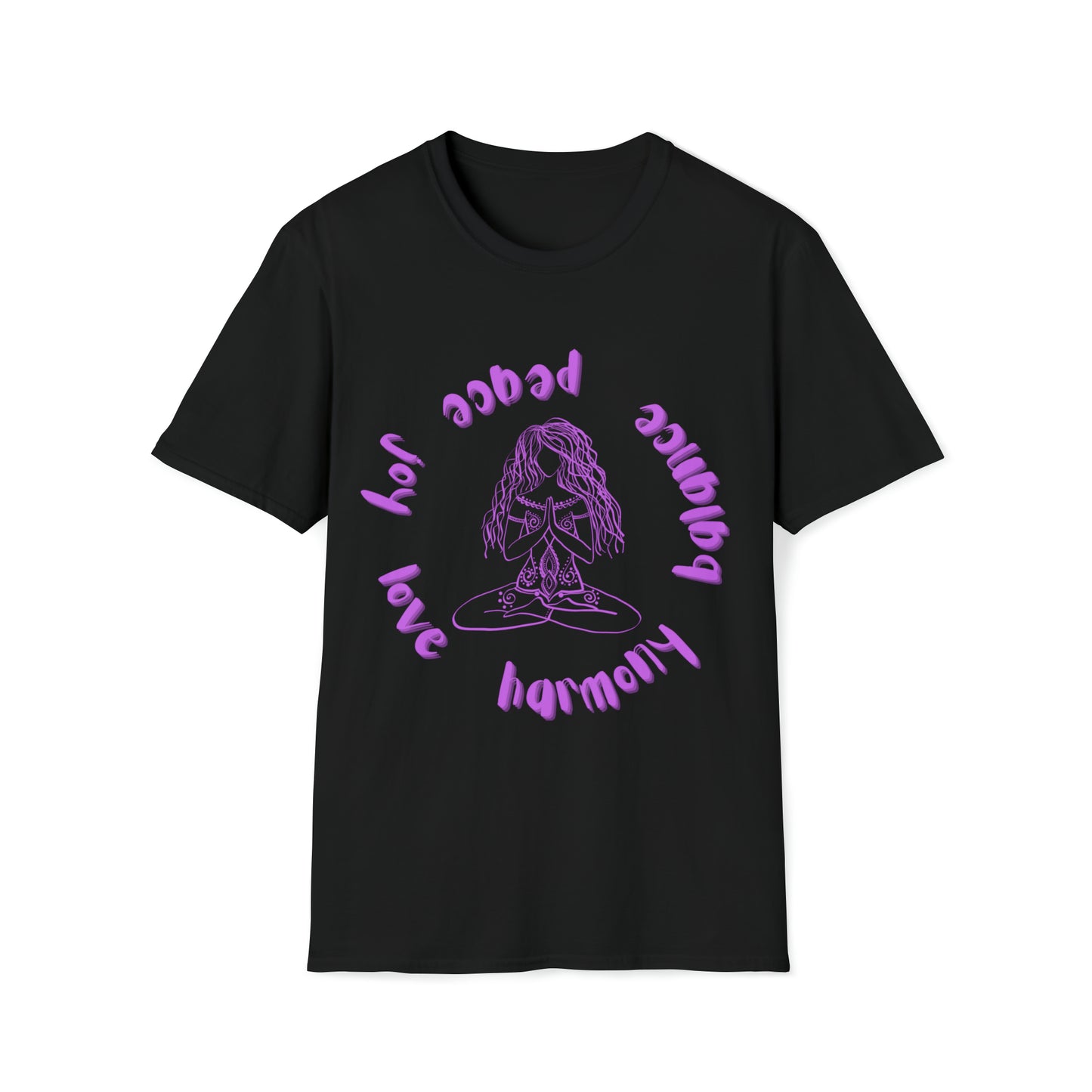 T-Shirt - Meditation Mama - Peace Balance Harmony Joy