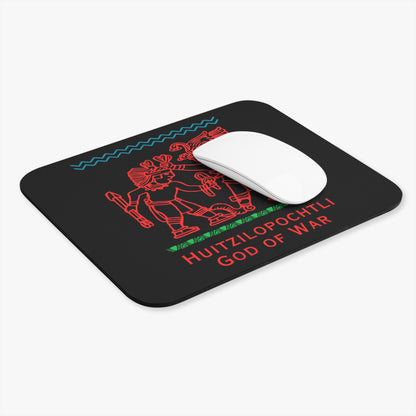 Mouse Pad (Rectangle) - Huitzilopochtli - Aztec God of War