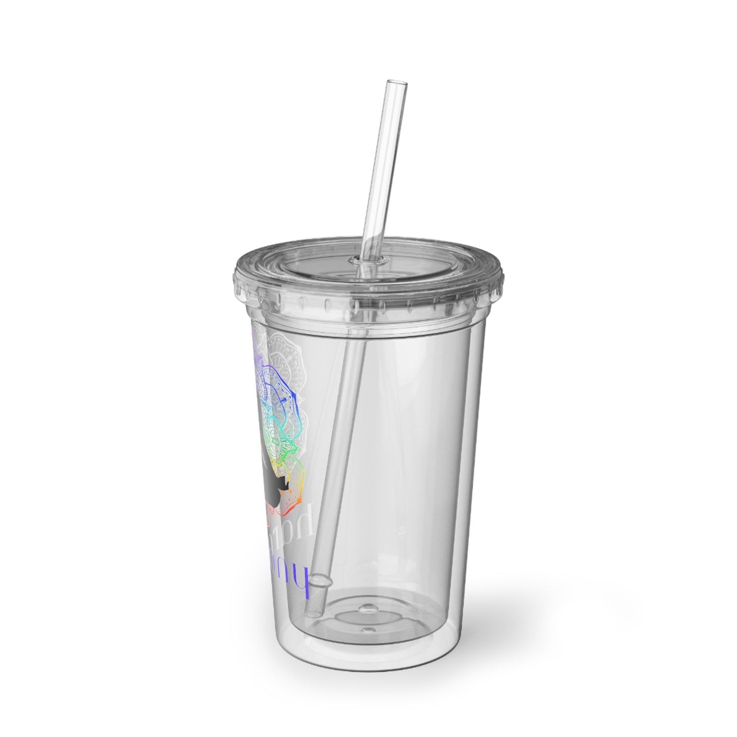Acrylic Cup - Lotus Flower Chakra - Harmony
