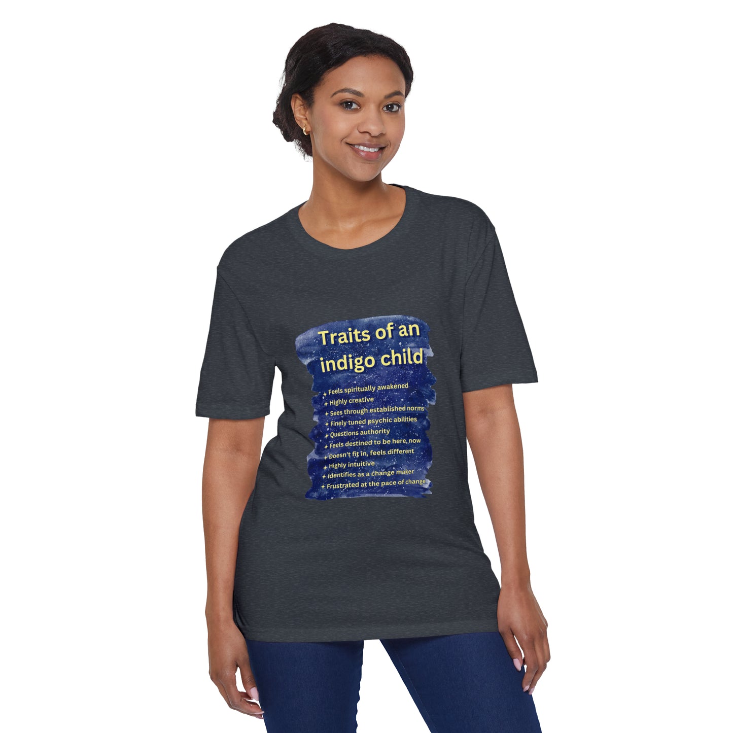 Unisex District® Re-Tee® - Traits of an Indigo
